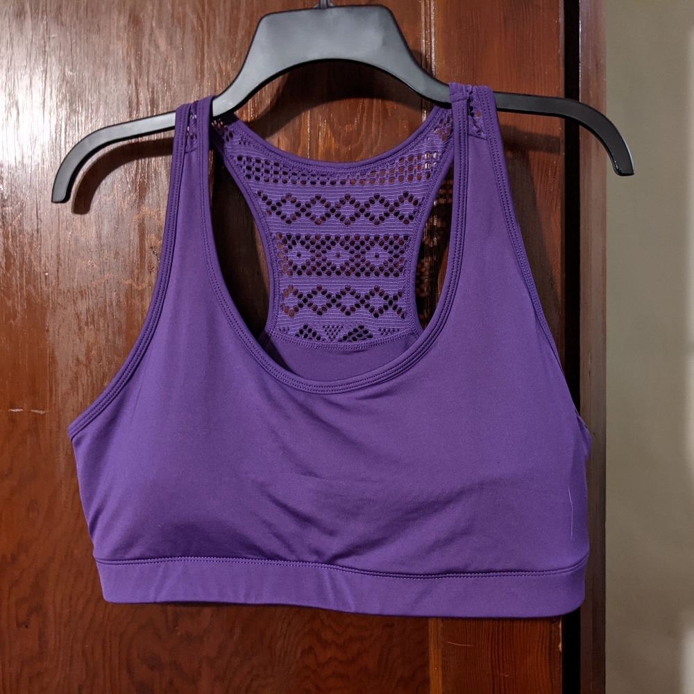 Zyia Purple Bomber Bra